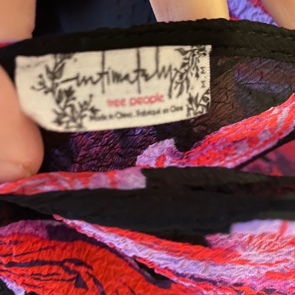 FREE PEOPLE Intimately Floral Sheer Tunic Dress - Picture 5 of 5